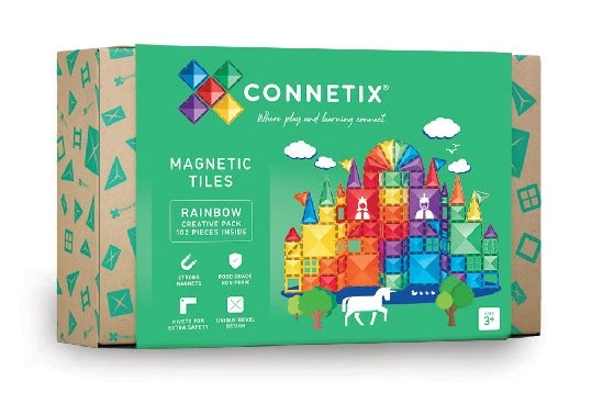 Connetix magnetická stavebnice Rainbow Creative Pack 102ks Connetix magnetická stavebnice Rainbow Creative Pack 102ks